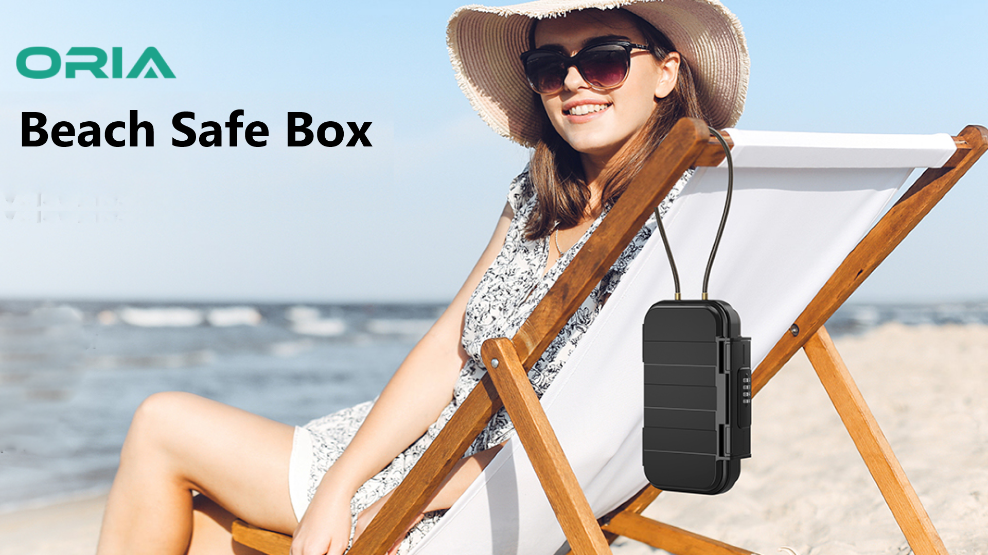 Amazon.com: ORIA Portable Safe Box, Portable Security Case for